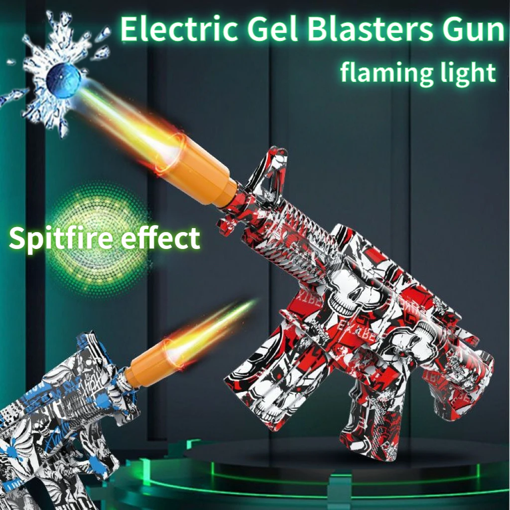 

Электрический гелевый водяной шар, игрушечный пистолет AK47, лампа с имитацией пламени Gel Blaster, пистолет для мальчиков, оружие для стрельбы, CS Fighting, пистолет для игр на открытом воздухе