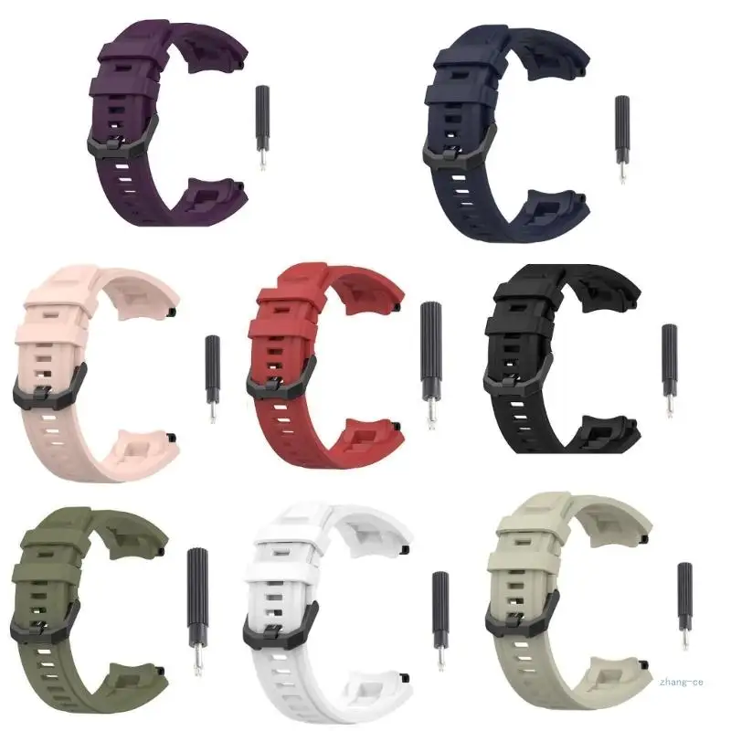 

M5TD Soft Silicone Bracelet Strap for T Rex2 Strap Replacement Watchband