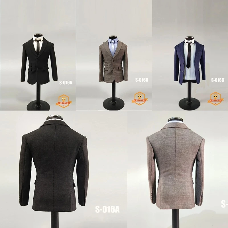 SGTOYS S016 1/6 Male Clothes Suit For 12&quot Inch Narrow Shoulder Body Figure In Stock | Action Figures