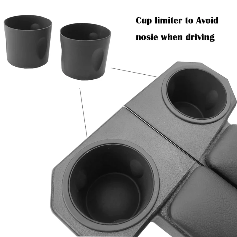 Черный Автомобильный держатель для чашки дверной подлокотник органайзер