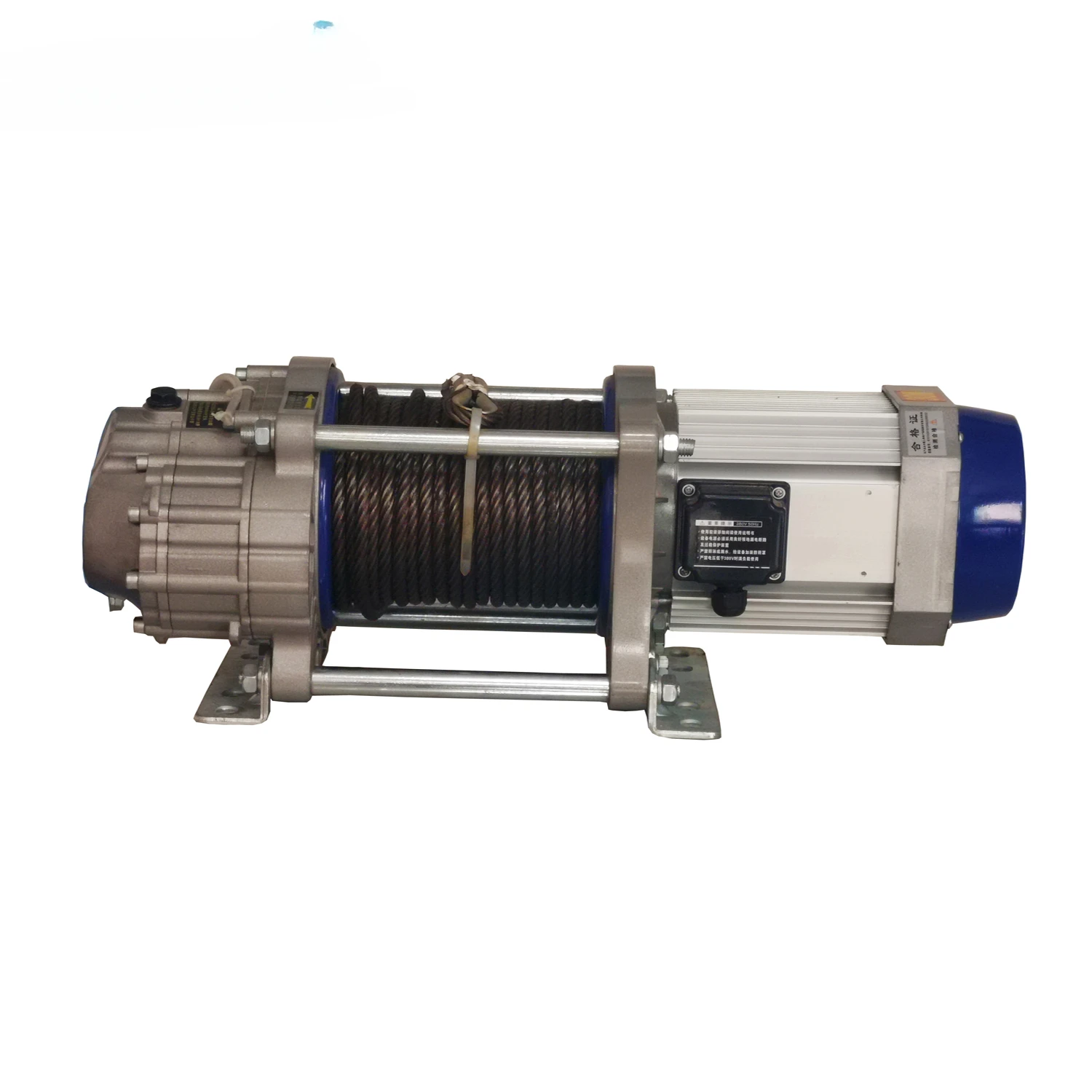 

2 ton 2000 kg electric winch hoist 220V hoisting equipment 30m aluminum hoist with electric trolley electric winch