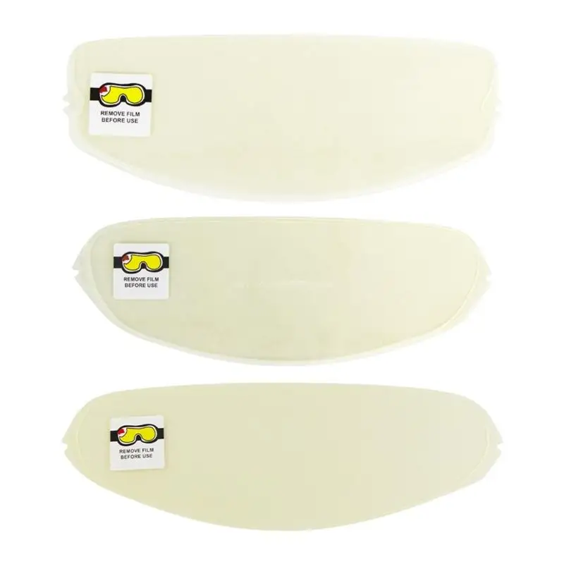 

Helmet Clear Anti-Fog Patches Rainproof Protective Film Lens Film for X14 CW-1