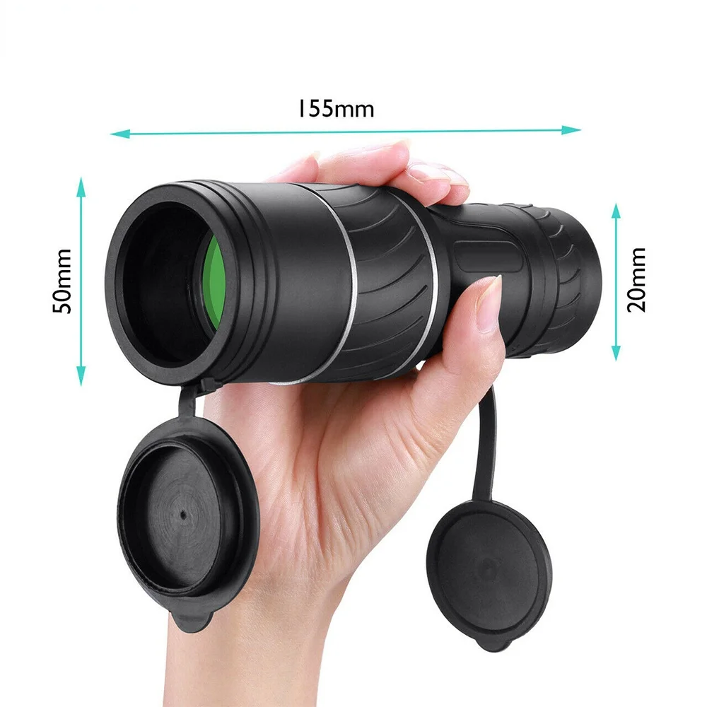 

Portable Telescope 40x60 Military HD Professional Monocular Zoom Binoculars Night Hunting Optic Scope Big Vision Telescopio