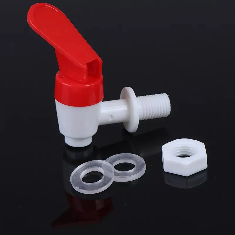 

12mm Plastic Water Faucet Glass Wine Bottle Faucet Wine Barrel Water Faucet With Filter Dispenser Switch Outdoor Tools Accessory