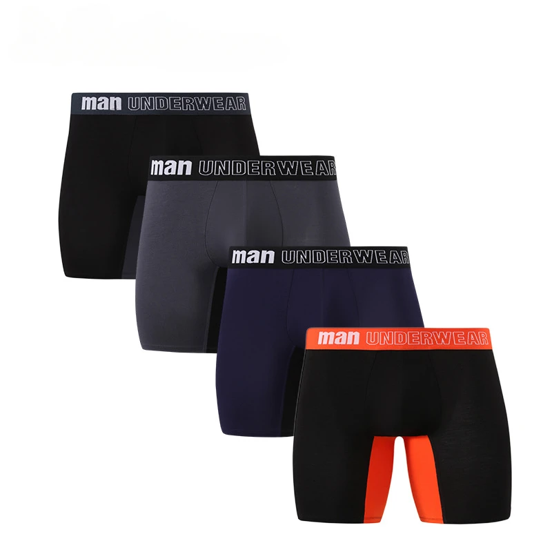 

Brand New Large Size Man Underwear For All Size Men's Sport Softable Loosen Breathable Boxer Panties