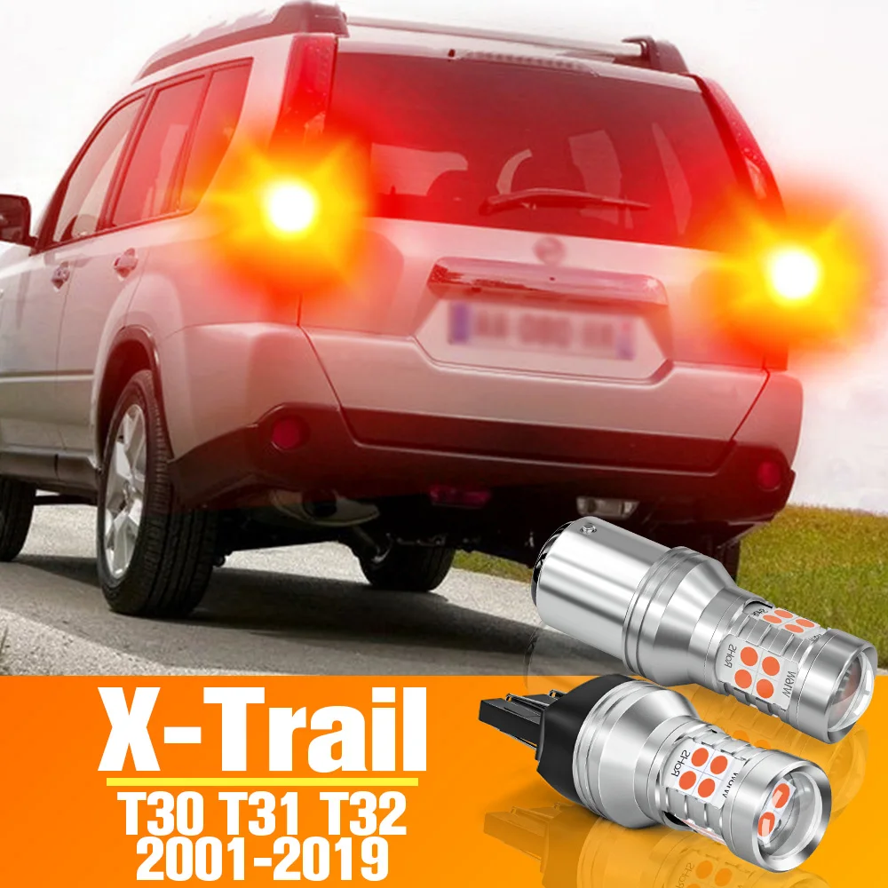 2 sztuki żarówek hamulcowych LED do Nissana X-Trail X Trail T30 T31 T32 2001-2019 2007 2008 2009 2010 2011 2012 2013 2014