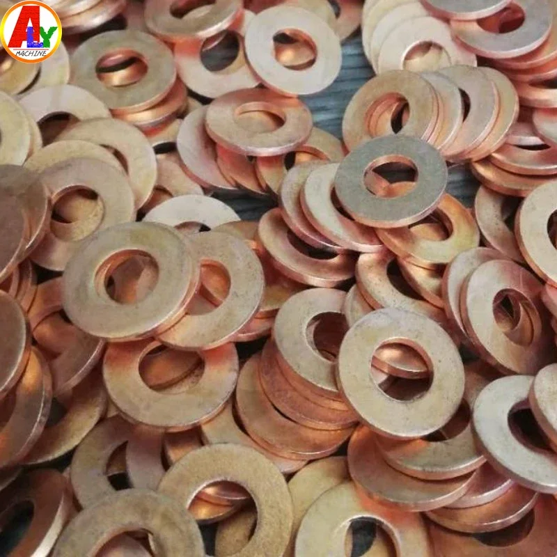 

100 шт., медные прокладки для форсунок CRIN, толщина 1,5 мм, внутренний диаметр 6-10 мм