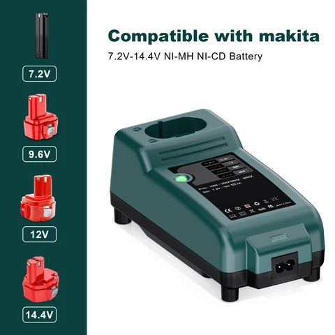 Сменный аккумулятор для Makita 9,6 в/12 В/14,4 В PA09 PA12 PA14 PA18