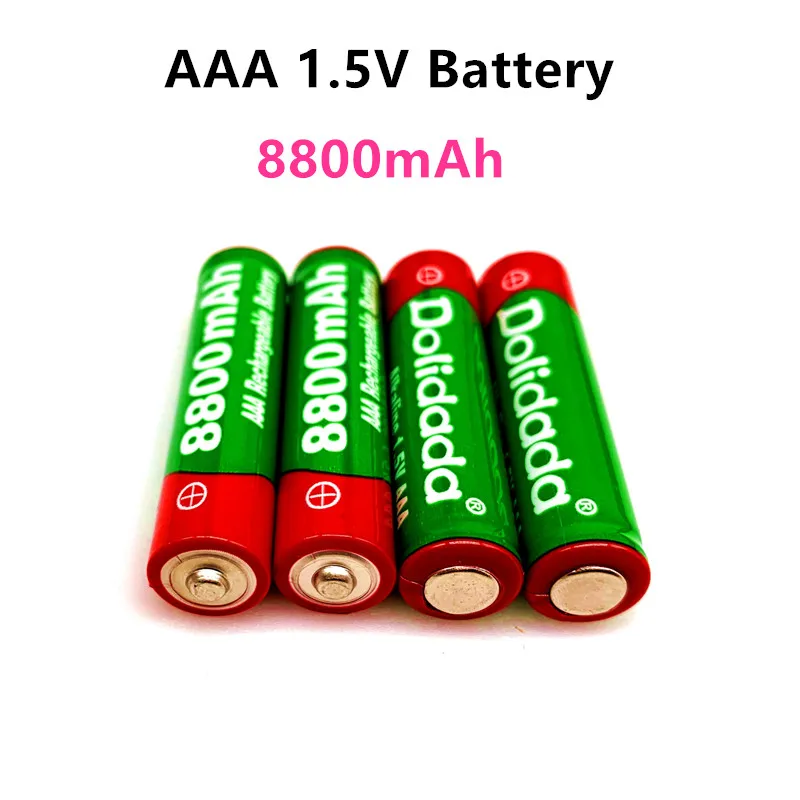 

AAA Battery 8800mAh Rechargeable Battery AAA 1.5 V Can Be Used for Flashlight, Toy Mouse, MP3 LED Lamp, Etc.+Free Shipping