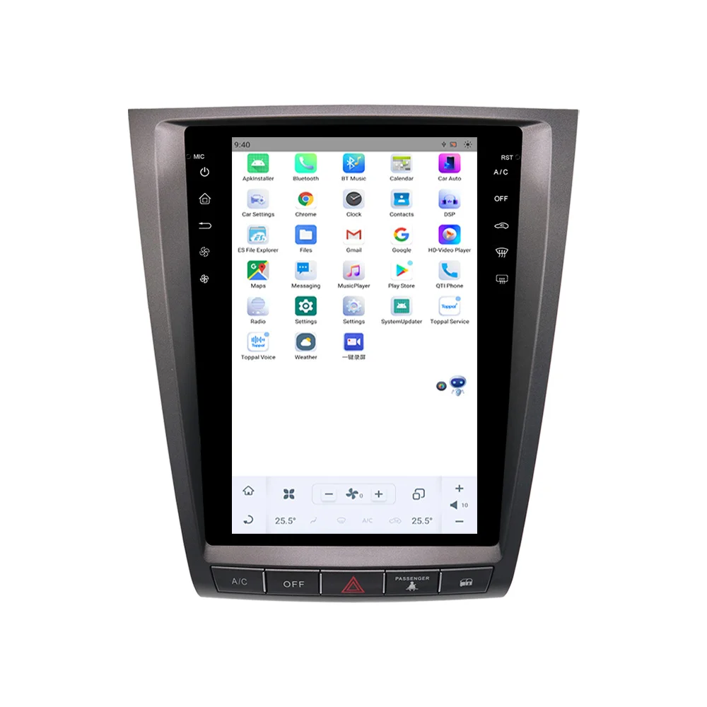 11 8-дюймовый автомобильный радиоприемник Qualcomm Android Auto Coche центральный видеоплеер