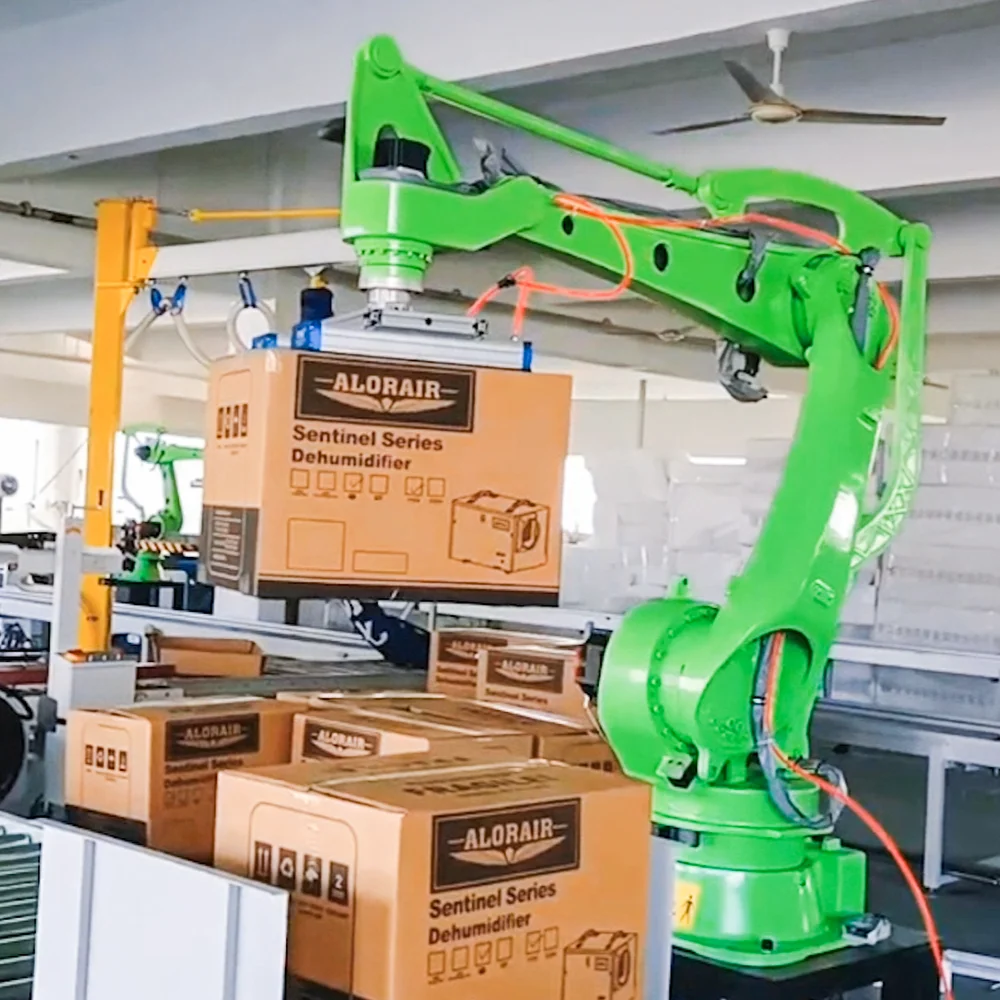 

Low Cost Artificial Intelligence robot arm 6 Axis Industrial Pick and place robot arm palletizing robot price