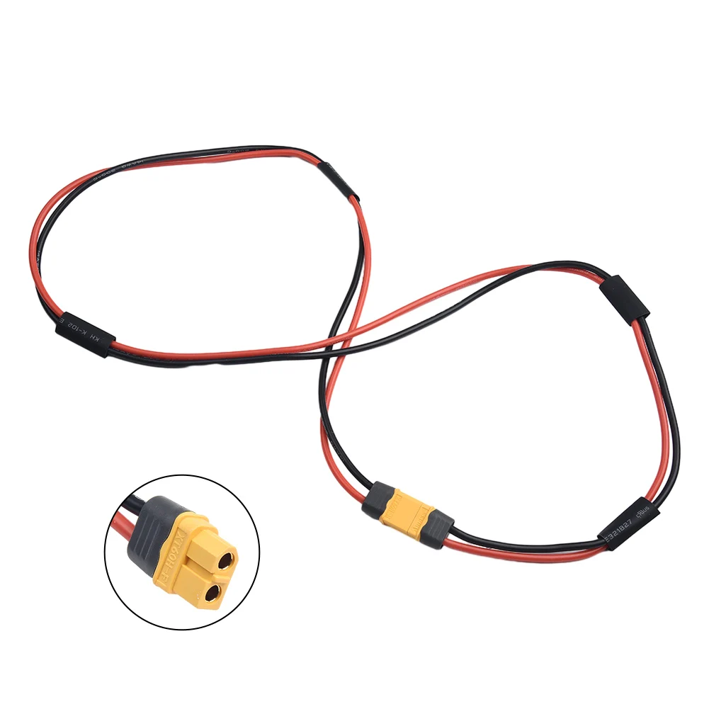 

Extension Extender Power Cable For Electric Vehicles Male & Female Power Cable XT60 14AWG 1M 2M 55A E-Bike Ebike
