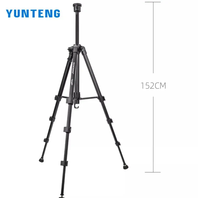 Фото Универсальный штатив YUNTENG VCT-6680 для цифровых камер и мобильных телефонов с шаровой головкой, удлинительной штангой, перекладиной и аксессуарами для фотоламп №5