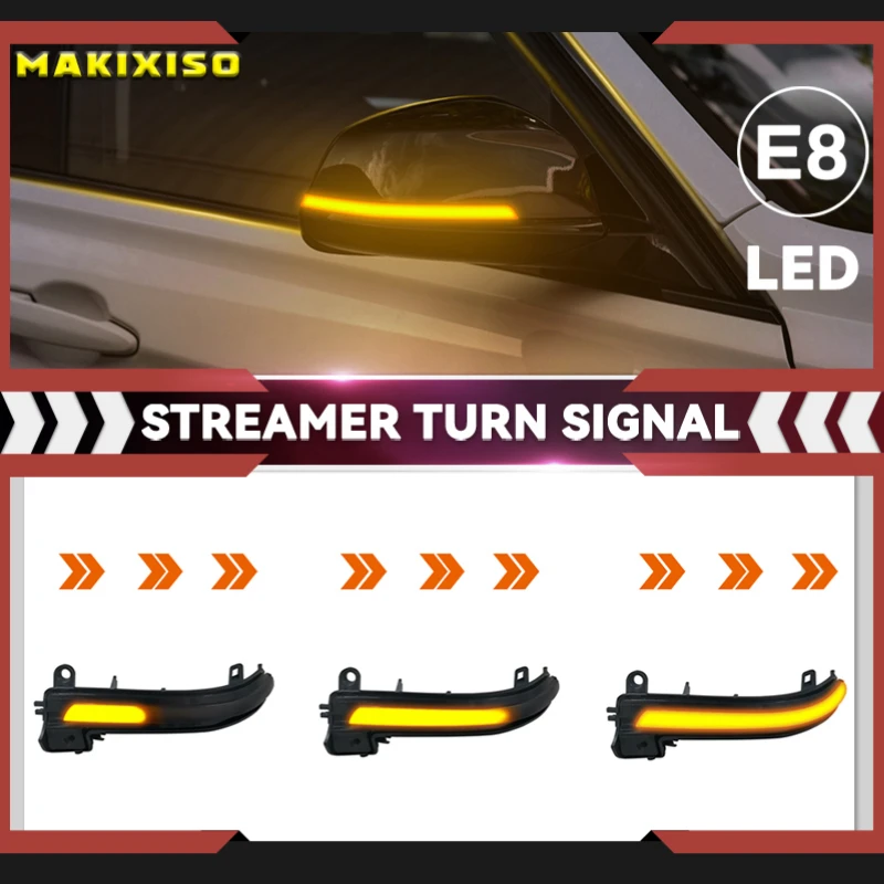 

Светодиодный динамический сигнал рулевого управления, зеркальная световая вспышка для Bmw F20, F30, F31, F21, F22, F23, F32, F33, F34, X1, E84, 1, 2, 3, 4, 2 шт.