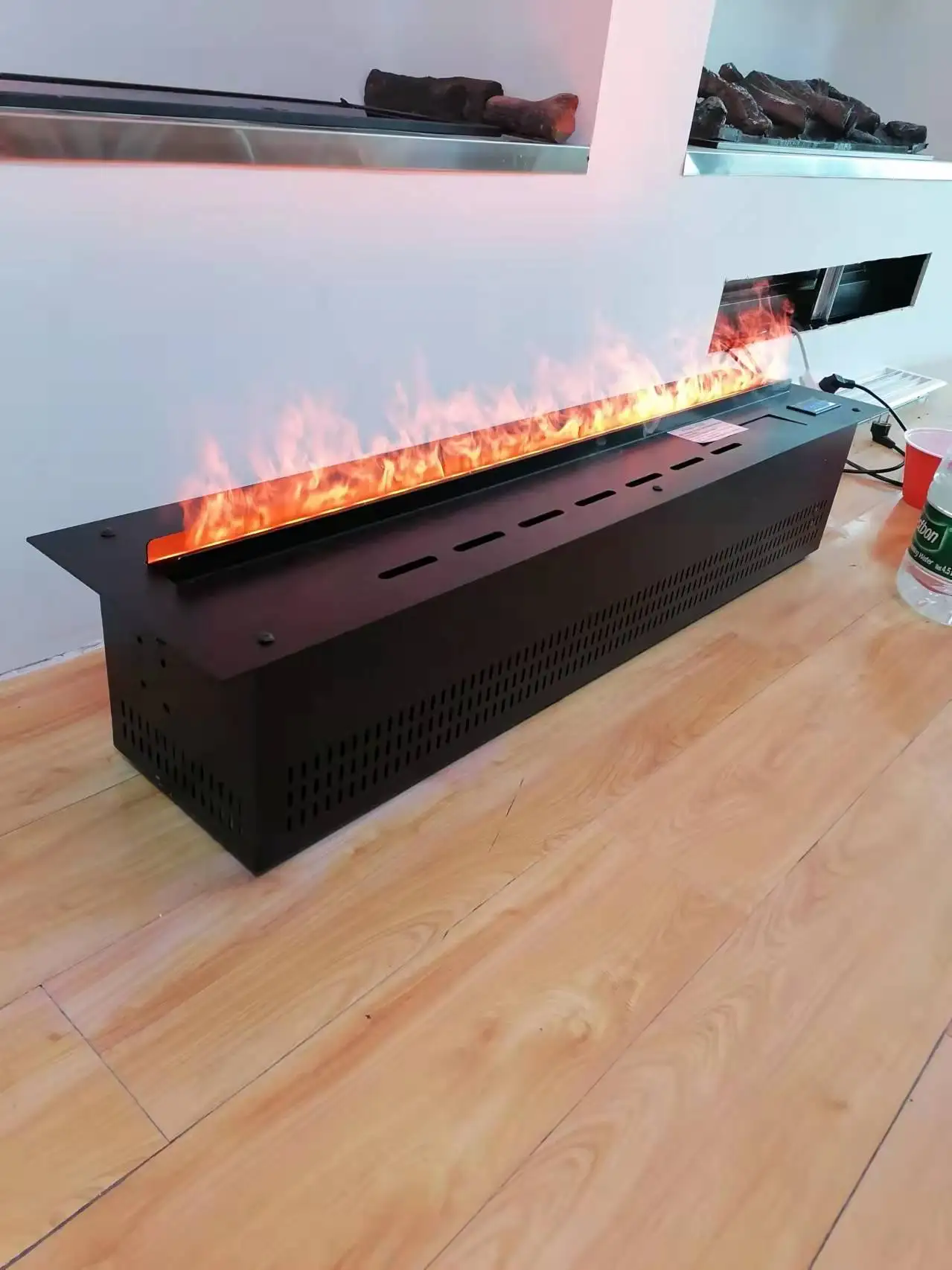 180 см Самая низкая цена для продажи 3D водяной паровой камин с ...