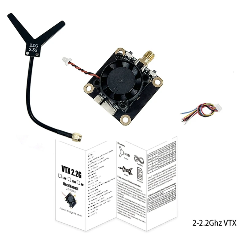 2G-2 2G 1 6 Вт FPV VTX 8-канальный модуль приемника видеопередатчика PAL/NTSC 7-36 В для очков
