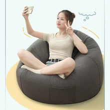 빈 소파 안락 의자 디자인, 북유럽 트랜사츠 소파 침대 충전 안락 의자, Woonkamer Banken 방 가구, 1 인용 콩 가방
