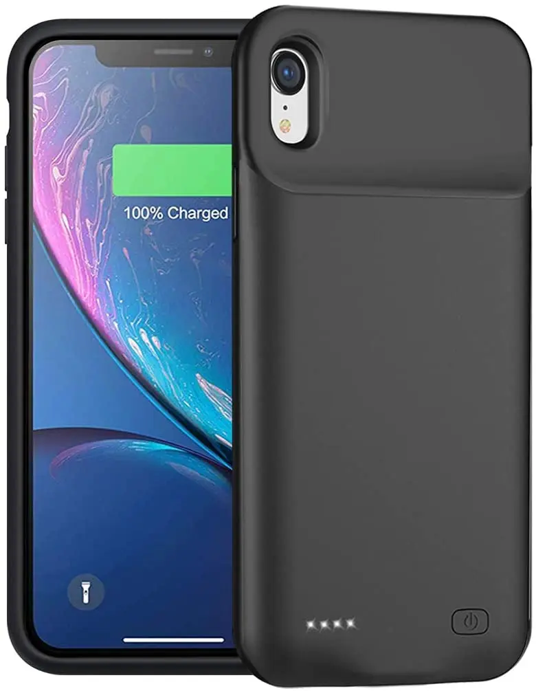 

Battery Case for iPhone XR, Enhanced 7000mAh Portable Protective Charging Case Compatible with iPhone XR (6.1 inch)