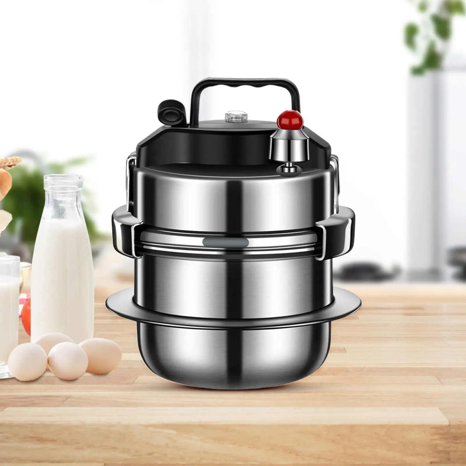 

Pressure Cooker Outdoor for All Hob Types Multifunction Family 5 Minutes Quickly Cooking Cooking Pot Household Rice Cooker