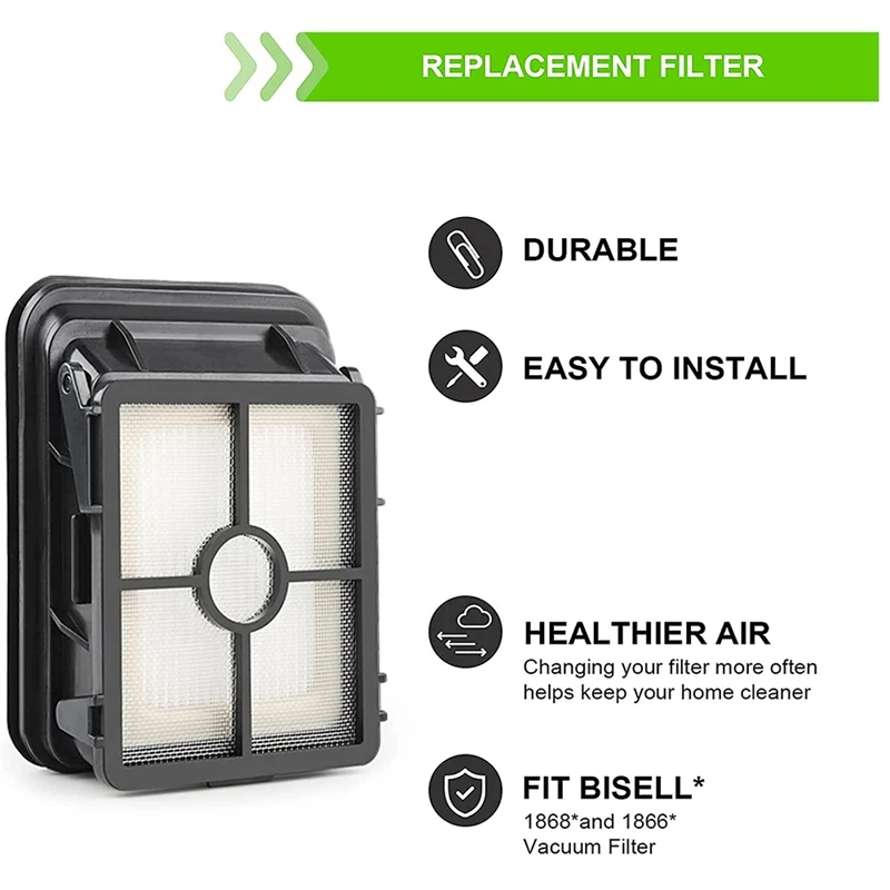 Подходит для пылесоса Bissell Crosswave 2306 щетки домашних животных и 1866 Сменный фильтр
