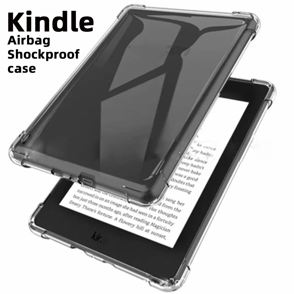 Clear Cover for Kindle Case KPW4 Paperwhite 5 2021 Silicone Shell for Kindle KPW5 Shockproof Protective Paperwhite 4 10th 2018