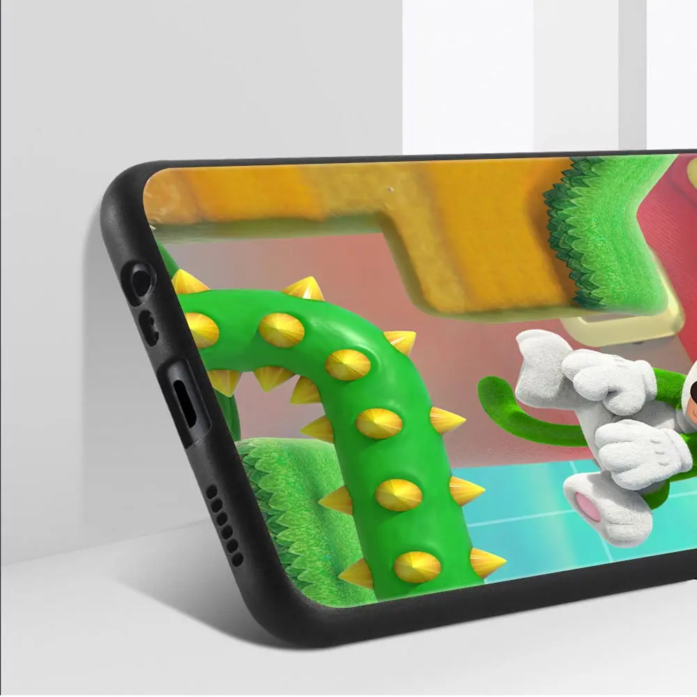 Чехол Super Mario Big Break Estuche для Realme 8 7 6 Pro C21 C3 X7 C35 GT Neo X50 черный чехол телефона XT C21Y C15 C11 |