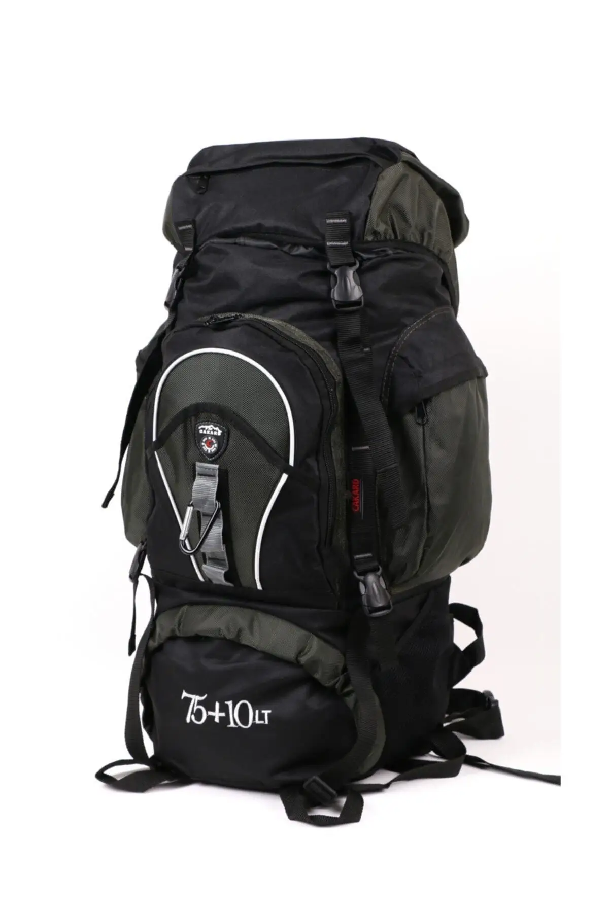 Professional Mountaineer 75+10 Liter Backpack Hiking Large Waterproof Camping Bag