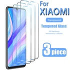 3 шт. закаленное стекло для Xiaomi POCO X3 X2 F3 C3 C31 M2 F1 F2 F3 GT PRO NFC полное покрытие Защитная пленка для экрана Взрывозащищенная