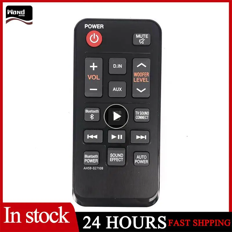 1~5PCS Audio Sound Bar AH59-02710B remote control Replacement for Samsung HW-J250 HW-JM25 ECHO Soundbar Remote Controller Black