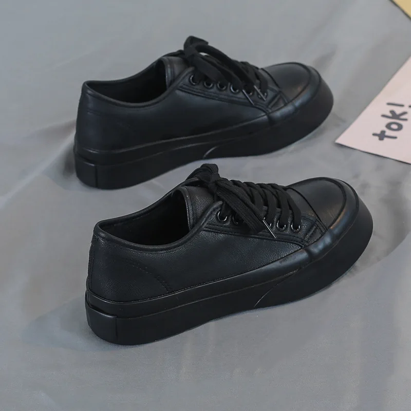 

Женские кроссовки в Корейском стиле, универсальные туфли-оксфорды на платформе и низком каблуке, повседневная обувь в британском стиле, новинка 2023