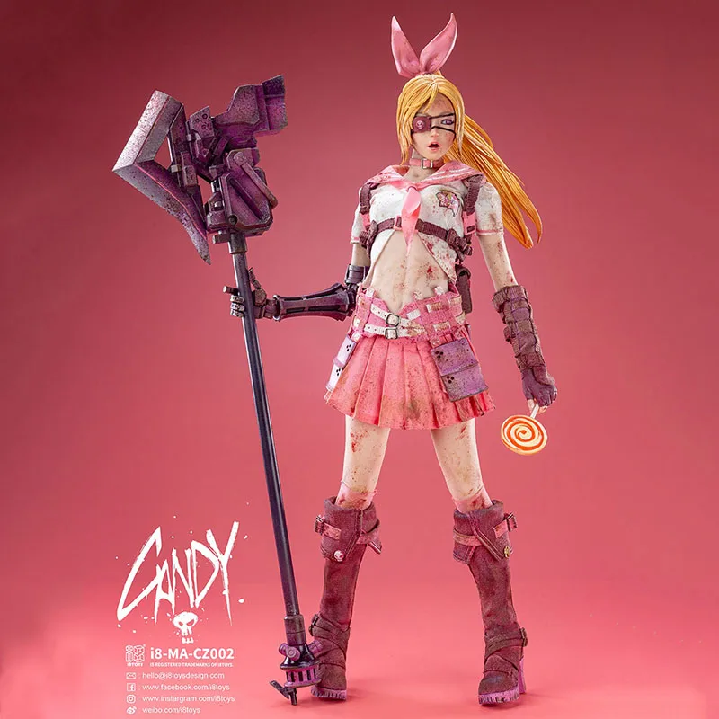 Фото I8TOYS i8-MA-CZ002 1/6 Mentality Agency Candy Battle Damaged Ver. Коллекционная фигурка солдатки, 12 дюймов №1