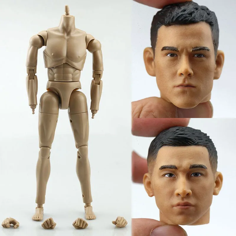 

1/6 Scale Male Soldier 2019 Improved Version Matt Body With Special Head Carving Model Accessory 12'' Action Figures Dolls Toys