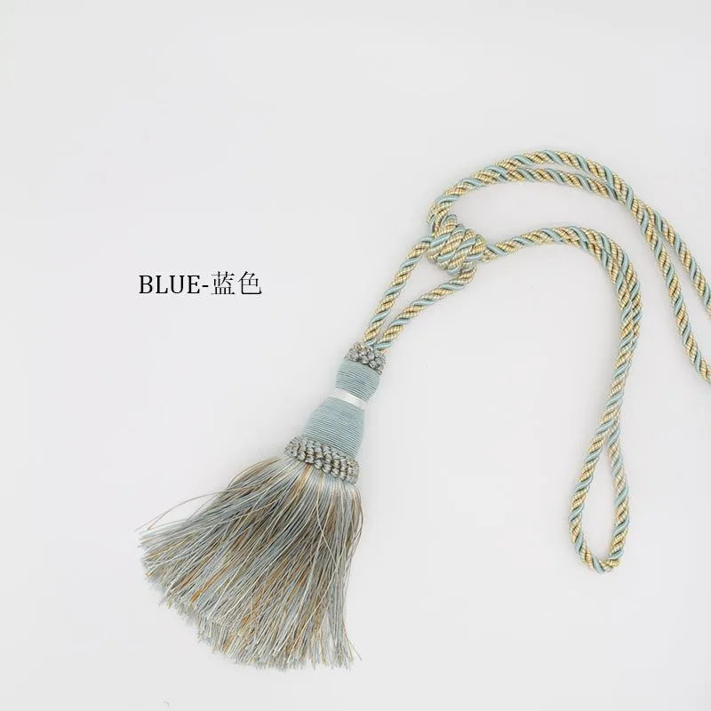 1 шт. держатель для штор с кисточками аксессуар повязка веревка декоративный