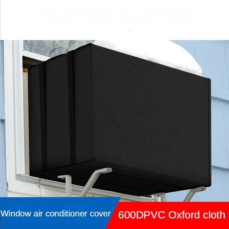 

Window Air Conditioner Cover Dustproof Snowproof Rainproof Outdoor Air Conditioner Cover Conditioning Dust Covers Household Home
