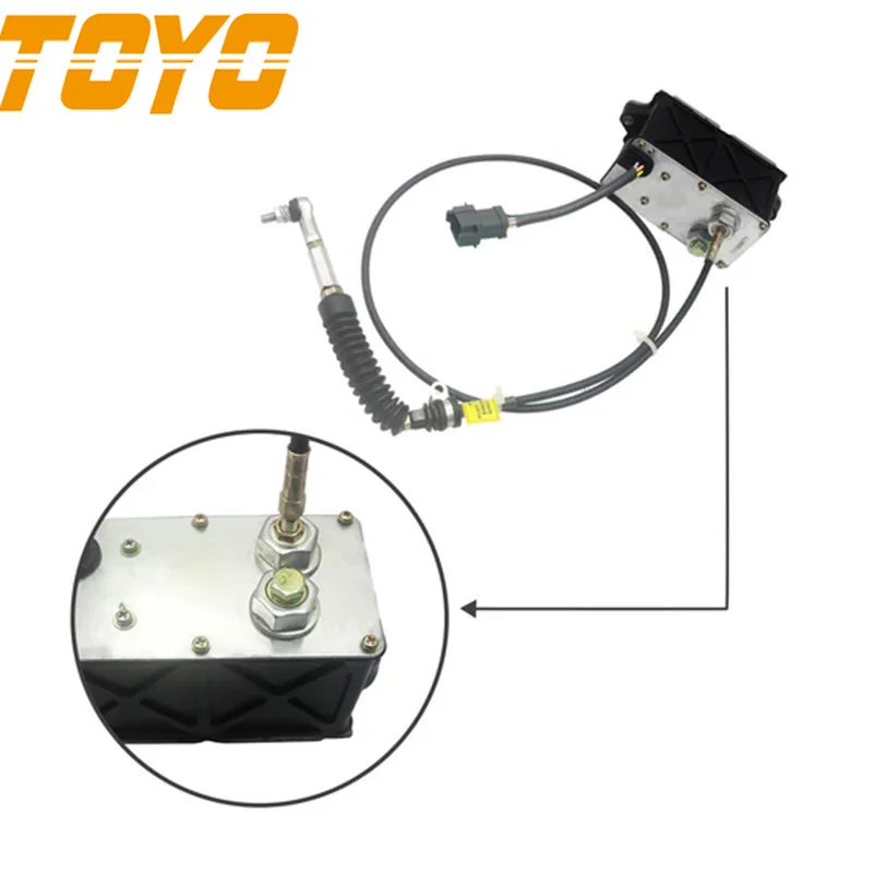 Двигатель дроссельной заслонки 247-5210 CA 2475210 Совместим с экскаватором Caterpillar 315C 330C