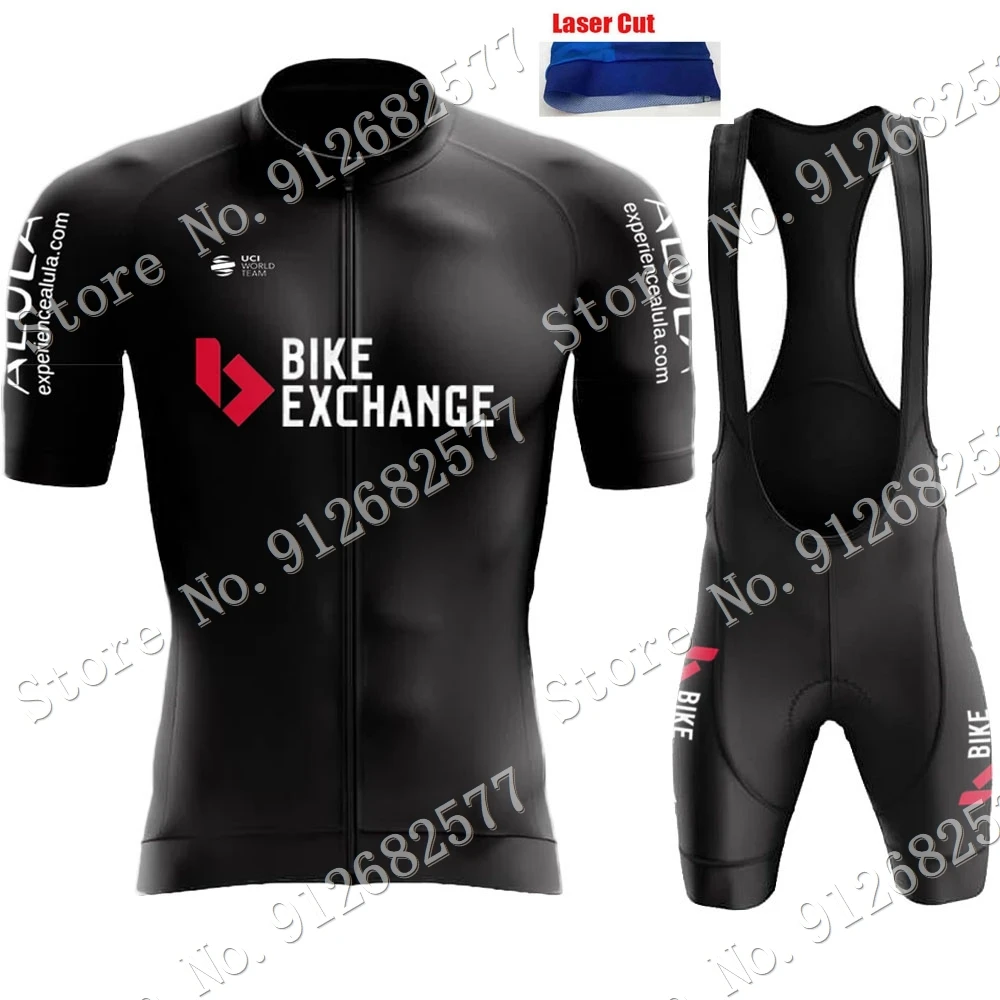 

Велосипедная обменная команда 2022 черная одежда для велоспорта трикотажный комплект, итальянские манжеты лазерной резки, дорожные велосипе...