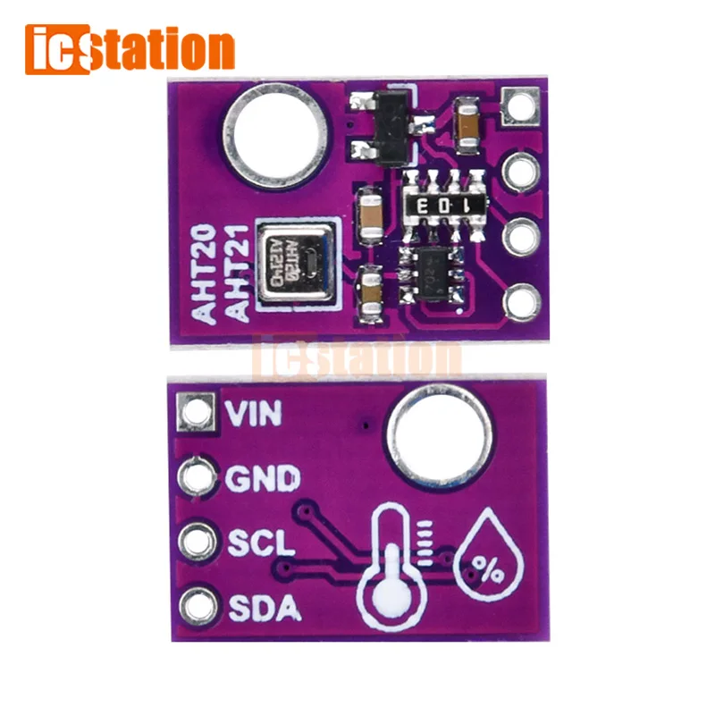 Модуль высокоточного датчика температуры и влажности AHT20 AHT21 модуль