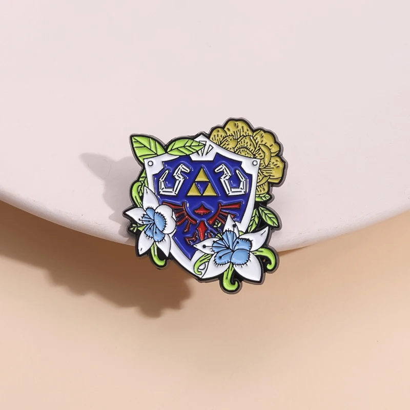 Game Enamel Pin Custom Badge  Brooch Breath of The Wild Lapel Backpack Wholesale Hat Accessories Friend Gift Jewelry