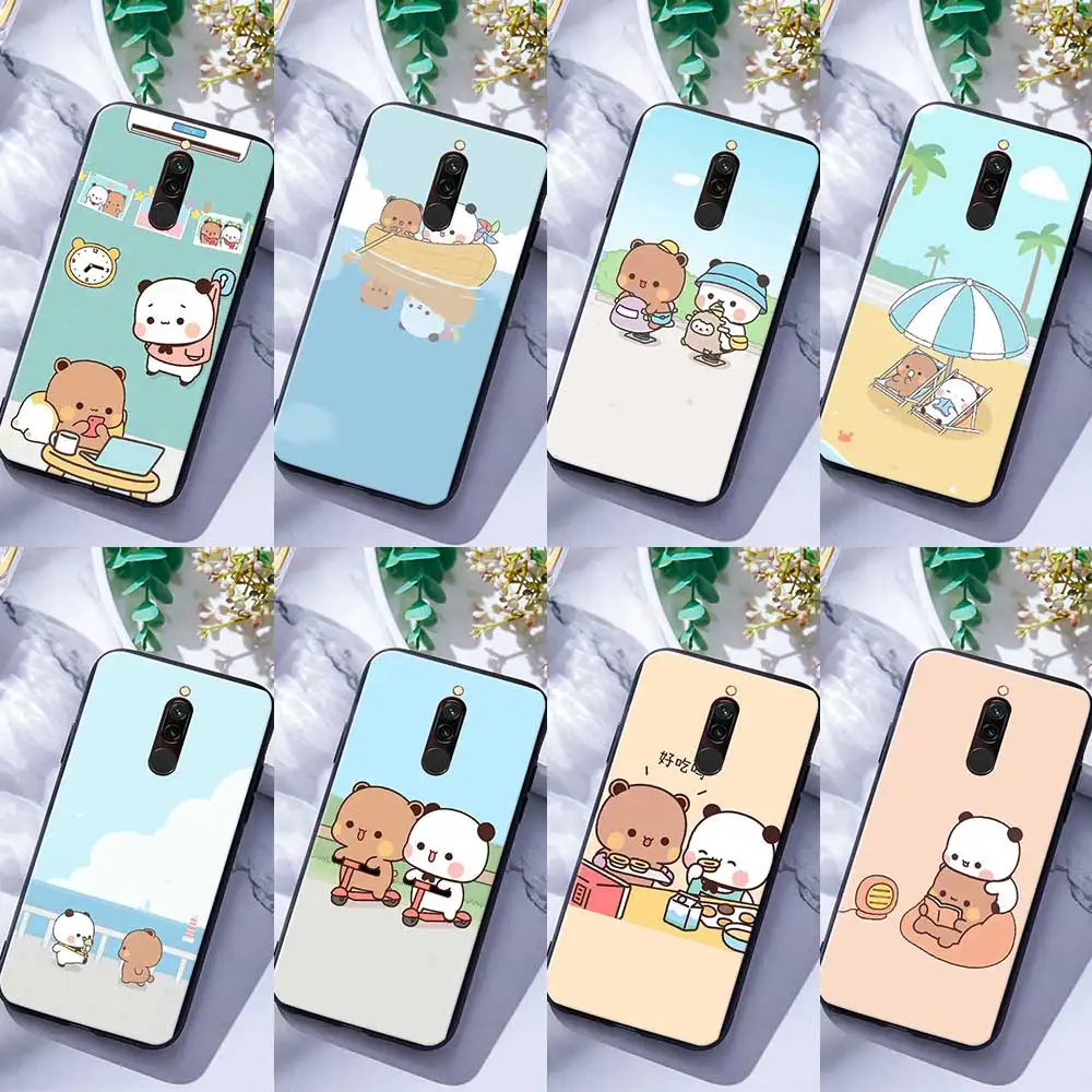 

For Xiaomi Redmi 8A 9A 9C 9T 10A 10C Note 8 9 10 11 Pro 9S 10S Silicone Phone Case Cover BUBU 2
