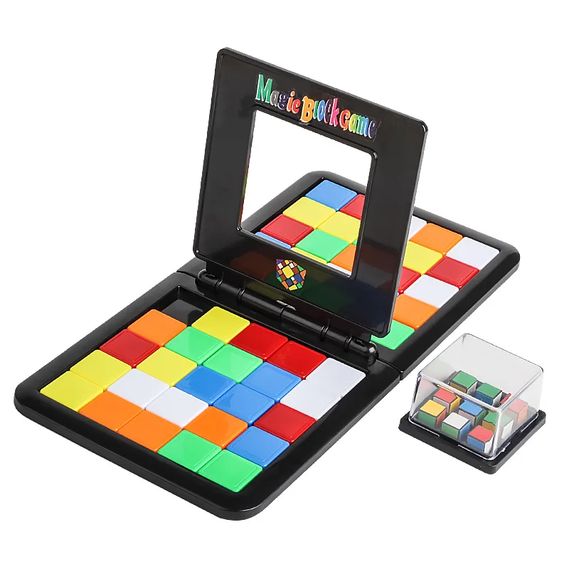 

IQ Puzzle Race Cube Sliding Board Game Kids Adults Education Toy Parent-Child Interaction Face To Face Game Magic Block Game