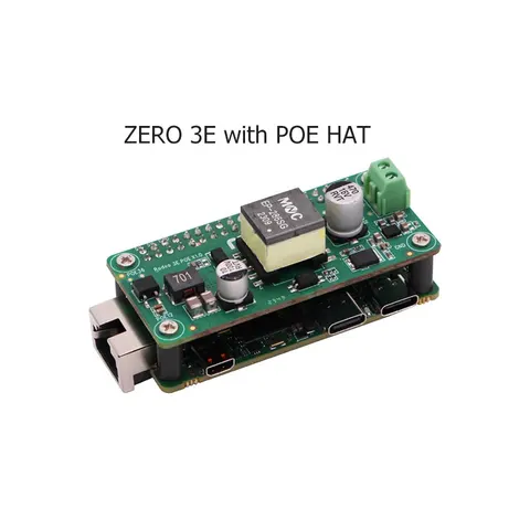 Макетная плата Radxa ZERO 3E 1 Гб 2 ГБ 4 ГБ ОЗУ Rockchip RK3566 с Gigabit Ethernet