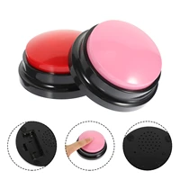 dog button buttons training recordable buzzers talking buzzer sound answer speech voice no pet toys game puppy communication