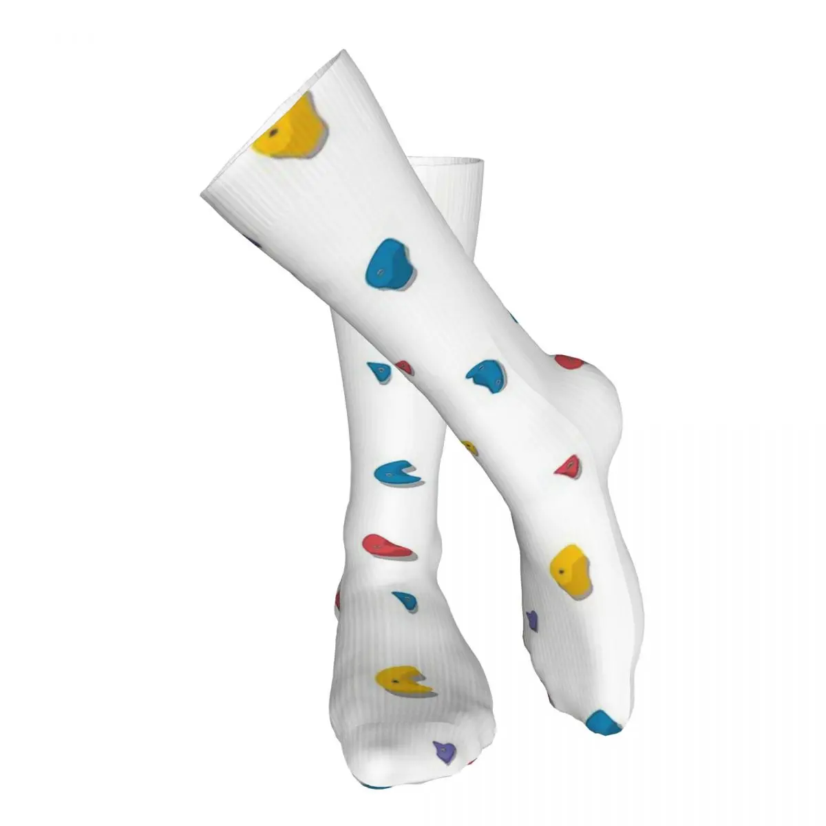 

Rock Climbing Boulder Hold Pattern Adult Stockings Stretchy Suitable For Sports Sports Stockings All Seasons