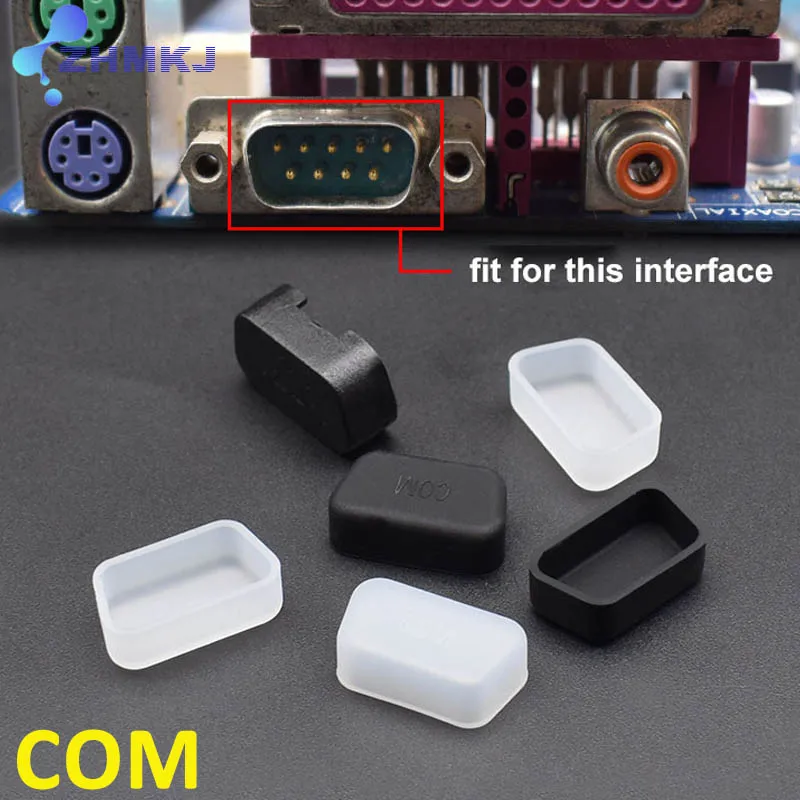 

COM Wiring Dustproof Plug Protection Cover For Laptop DB9 Male HDB15 Male Head Prevent Dust Moisture And Oxidation Protect Joint