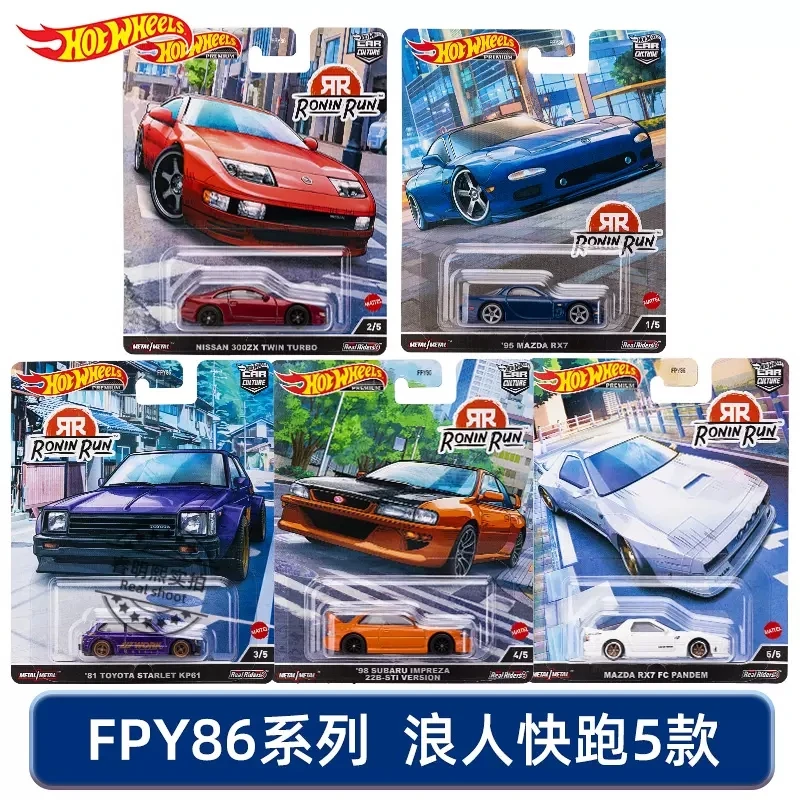 Бесплатная доставка, оригинальные автомобильные хот-диски, культура RONIN RUN, мини-автомобили хот-диски 1/64 Subara Impreza MAZDA RX7 Toyota, модель автомобиля в подарок