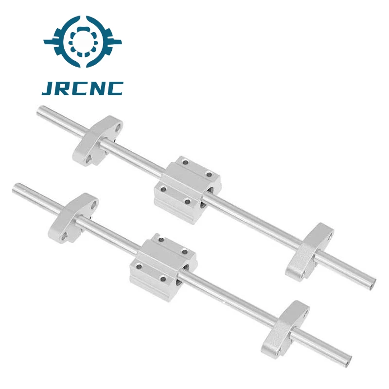 2 шт. горизонтальный линейный вал от 8 мм 10 12 с 4 ползунами направляющих SCS-UU блоками