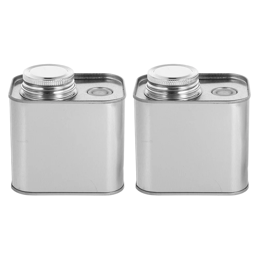 

2pcs Tinplate Coffee Bean Sealed Storage Cans Delicate Beans Storage Containers