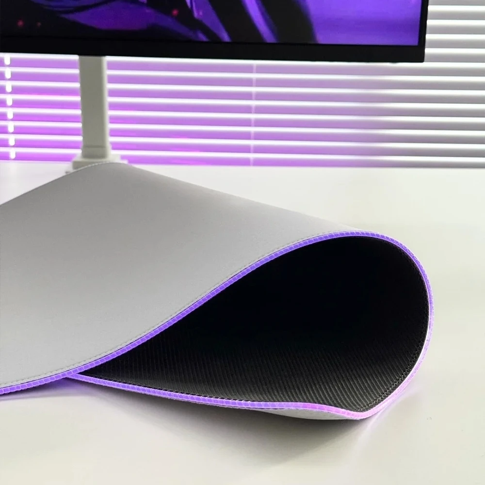 Фото Коврик для мыши Castlevania RGB, игровой коврик с LED-подсветкой, удлиненный, большой RGB-коврик, мягкий коврик, настольный коврик, светящийся коврик №3