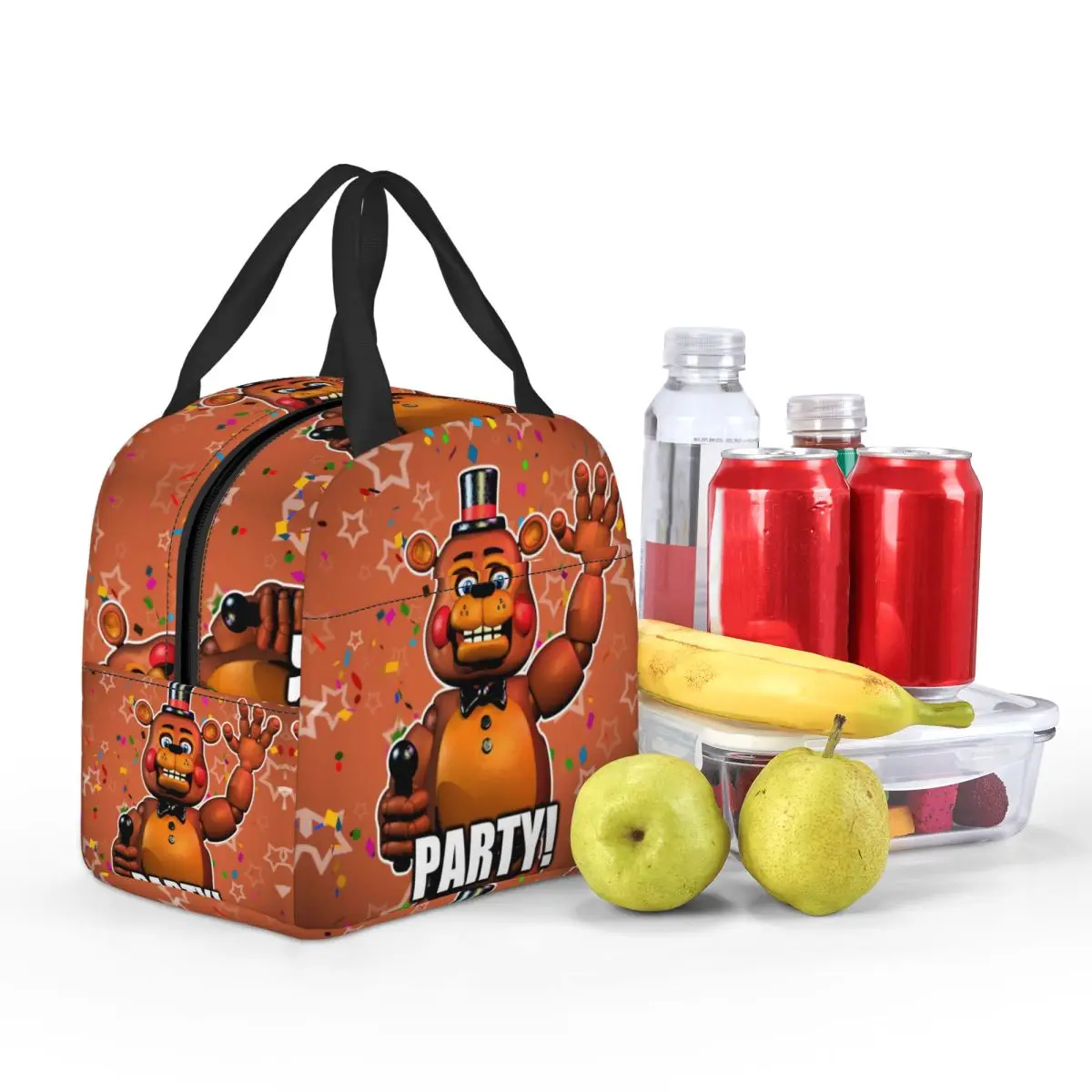FNAF At Freddys Merch Изолированная сумка для обеда для хранения пикника Коробки для еды Многоразовые термохолодильники Ланч-боксы (art.: 3920d45dcbde7) - 3920d45dcbde7