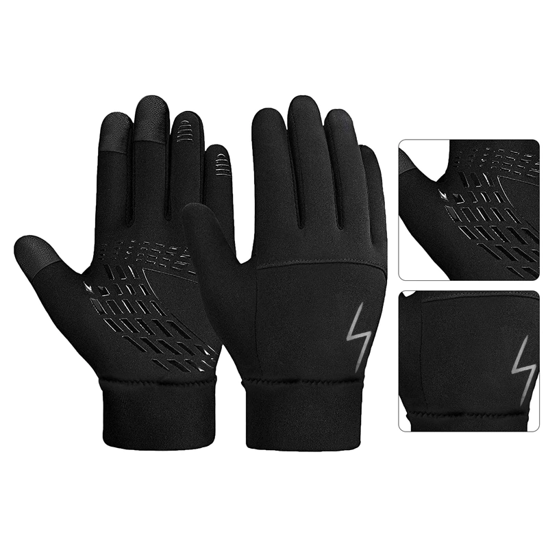 

Childrens Winter Gloves Cycling Gloves KidsGloves Warm Waterproof Windproof NonSlipforBoys Girls Outdoor Sports